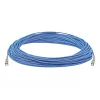 Cabo de patch de fibra ótica Kramer C-SC/SC/OM4-33 10 m OM4 duplex multimodo, SC para SC, aqua 94-0703033