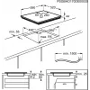 Placa de indução Electrolux LIR60433B 60 cm, 4 zonas, controlo tátil, preta