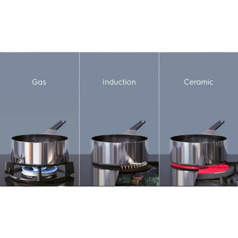 Placa de indução Electrolux LIR60433B 60 cm, 4 zonas, controlo tátil, preta
