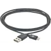 Cabo Kramer C-UA/LTN/BK-6 Lightning para USB-A 1,8 m preto 96-0210006