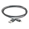 Cabo Kramer C-UA/LTN/BK-6 Lightning para USB-A 1,8 m preto 96-0210006