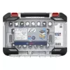 Conjunto de 11 serras copo Bosch 2608594426 Progressor para madeira e metal (20-76 mm) com adaptadores Power Change e brocas-piloto