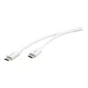 Cabo Kramer C-USB31/CC-3 USB-C para USB-C 0,9 m preto 10Gbps 60W PD 96-02357003