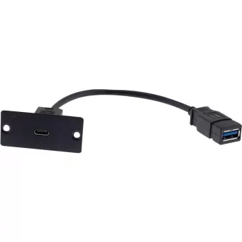 Módulo de passagem USB-C Kramer Electronics WU-CA(B), preto 80-00026499