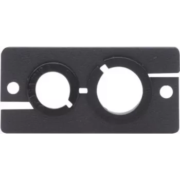 Módulo de parede Kramer WCP-21 - passagem de cabos - preto (85-0002199)