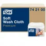 Panos de lavar Tork Premium Soft 1 folha brancos, 1080 panos (742100)