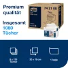 Panos de lavar Tork Premium Soft 1 folha brancos, 1080 panos (742100)