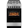 Fogão a gás independente Electrolux LKK560010X Série 600 com forno elétrico, preto, 50 cm