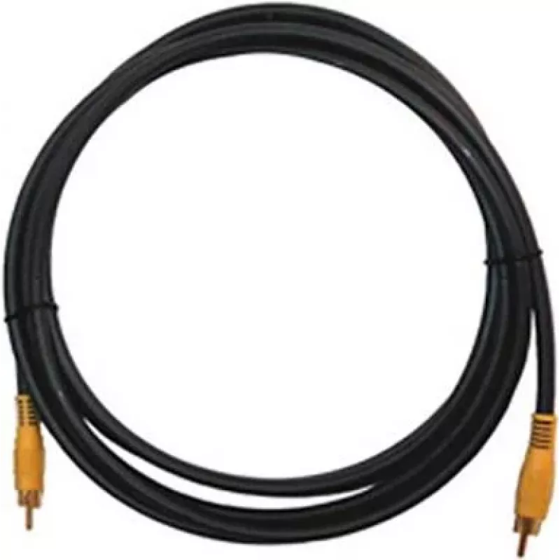 Cabo de vídeo/áudio compósito Kramer C-RVM/RVM-35 ficha RCA para ficha RCA 10,7 m blindado cinzento-escuro 91-0102035