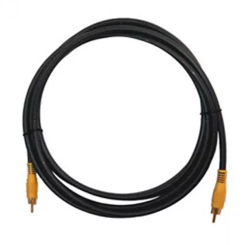 Cabo de vídeo/áudio compósito Kramer C-RVM/RVM-35 ficha RCA para ficha RCA 10,7 m blindado cinzento-escuro 91-0102035