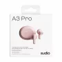Auscultadores Bluetooth True Wireless Sudio A3 Pro com cancelamento ativo de ruído, rosa A1PROPNK