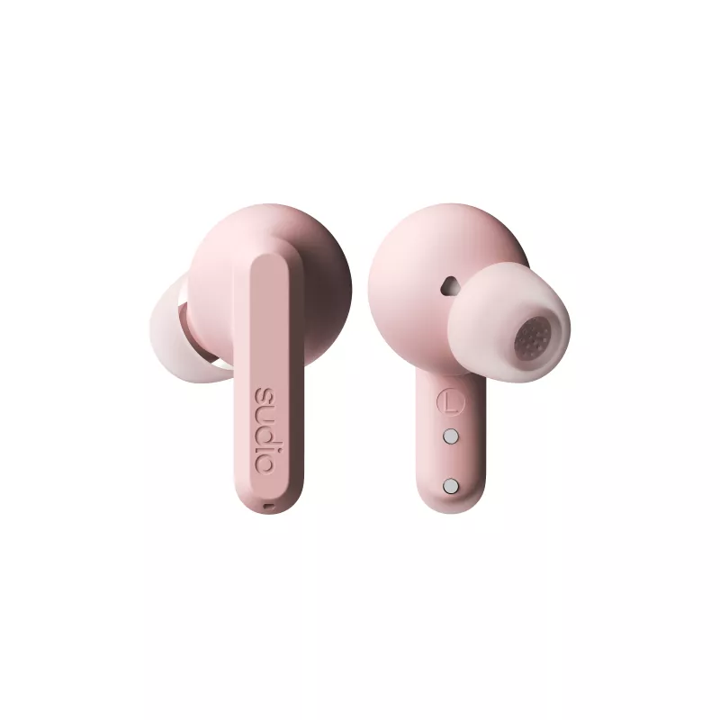 Auscultadores Bluetooth True Wireless Sudio A3 Pro com cancelamento ativo de ruído, rosa A1PROPNK