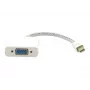 Adaptador Mini DisplayPort para VGA Kramer ADC-MDP/GF, 15 cm, branco 99-92200003