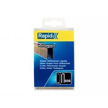 Agrafos estreitos Rapid tipo 606, 30 mm, arame de aço galvanizado, revestido a resina, pack de 1 40303096