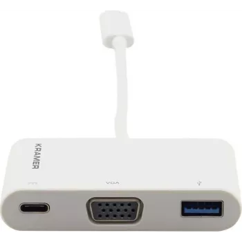 Adaptador USB-C para VGA Kramer ADC-U31C/M1 branco 99-97210003