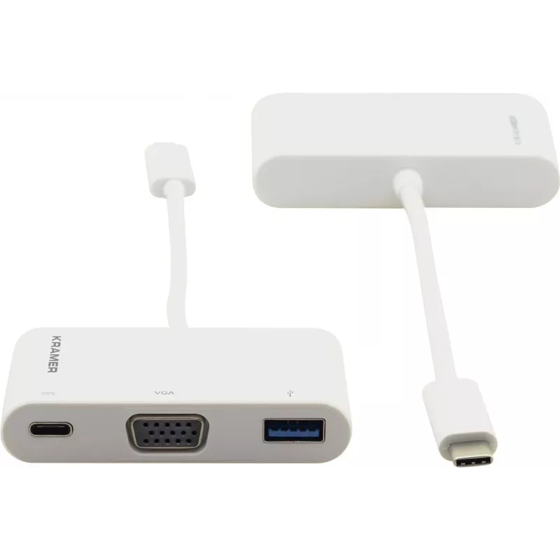 Adaptador USB-C para VGA Kramer ADC-U31C/M1 branco 99-97210003