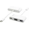 Adaptador USB-C para VGA Kramer ADC-U31C/M1 branco 99-97210003