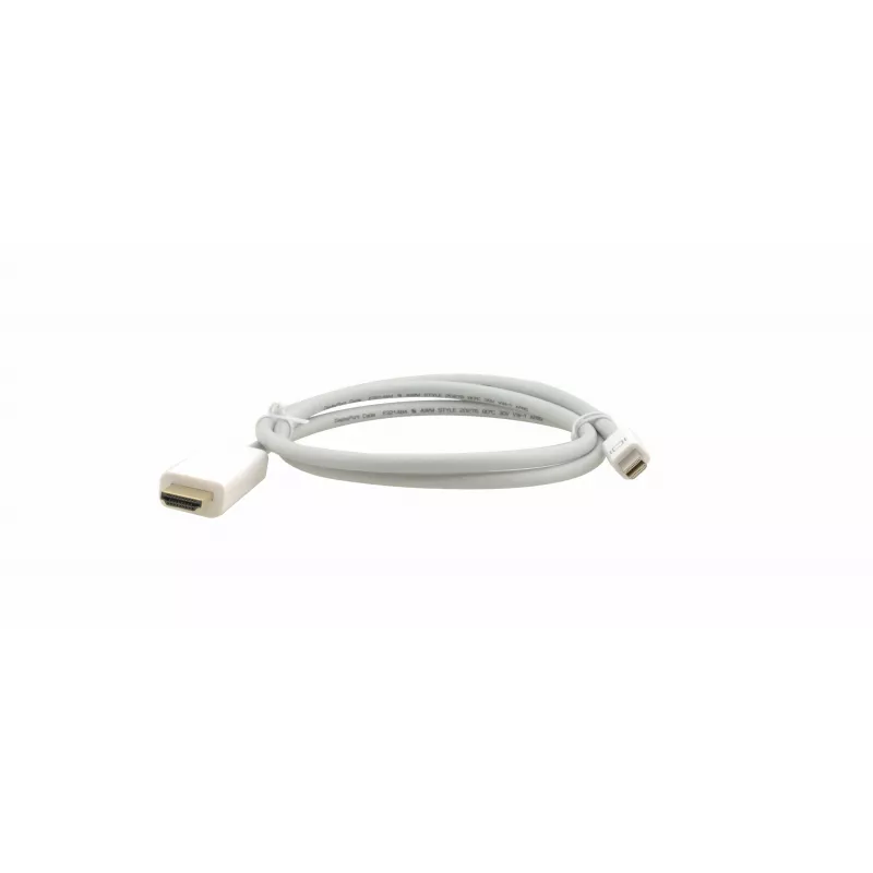 Cabo adaptador Mini DisplayPort para HDMI Kramer C-MDP/HM-15 4,6 m preto 4K 97-16010015