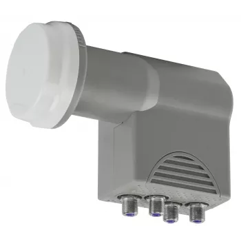LNB Quattro AXING SCO 4-10, alimentador de 40 mm, 4 saídas, UHD/3D Ready SCO00410