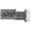 LNB Quattro AXING SCO 4-10, alimentador de 40 mm, 4 saídas, UHD/3D Ready SCO00410