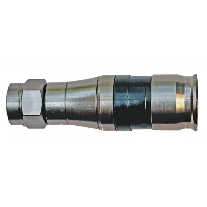 AXING EX11N Conector de compressão F NITIN 7,2 mm RG11