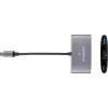 Kramer KDock-1 Docking station USB-C com HDMI, 2x USB 3.0, Gigabit Ethernet, 60W PD 91-00016099
