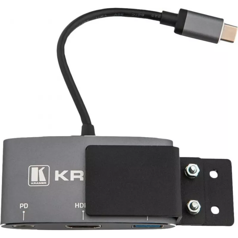 Kramer KDock-1 Docking station USB-C com HDMI, 2x USB 3.0, Gigabit Ethernet, 60W PD 91-00016099