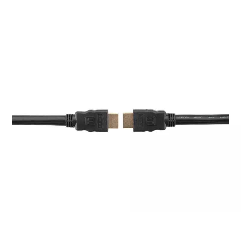 Kramer Electronics C-HM/ETH-15 Cabo HDMI de alta velocidade com Ethernet 4,6m preto 97-01214015