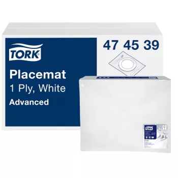 Tork Advanced Placemats brancos 27 x 42 cm, 500 unid. (474539)