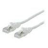 DÄTWYLER Cabo patch de cobre Cat.5e S/UTP, bainha PVC, fichas AMP v2, preto, 1,0 m 21.15.7031