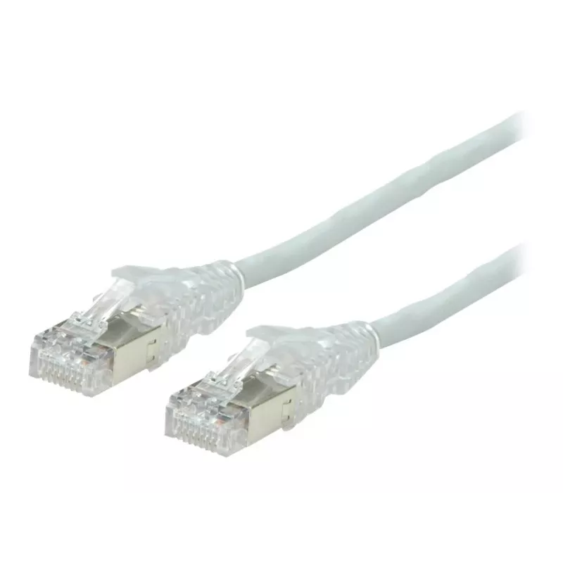 DÄTWYLER Cabo patch de cobre Cat.5e S/UTP, bainha PVC, fichas AMP v2, preto, 1,0 m 21.15.7031