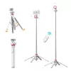 Pau de selfie com tripé ULANZI MT-44 M MagSafe com disparador Bluetooth, 149 cm, branco