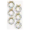 Autocolantes de papel coroa de porta 3D Artoz, pack de 6 185600-221