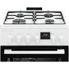Fogão a gás independente Electrolux LKK560232W com forno elétrico, 58 L, branco