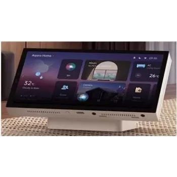 Aqara Panel Desktop Hub S1 Plus cinzento ecrã tátil IPS de 8 polegadas Zigbee 3.0 painel de controlo Smart Home MP-K05D