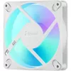 Fractal Design Dynamic 3-12 Reverse RGB White Ventoinha de caixa, 120mm, PWM, ARGB, Reverse Blade FD-F-DR3-1205