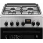 Electrolux LKK540232X fogão a gás independente de 50 cm com forno elétrico, aço inoxidável