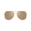 Michael Kors óculos de sol de mulher MK11210147P58 (58/15/140 mm) lentes cinzentas polarizadas, armação de acetato preta