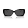 Michael Kors Hvar MK21653920875 óculos de sol de mulher, armação tartaruga escura, lentes castanhas degradê, 56-17-140 mm