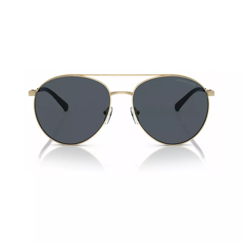 Michael Kors óculos de sol de mulher MK1138-101487 armação dourada, lentes cinzentas degradê 58mm