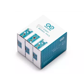 Arduino Nano Every placa pack de 3 - placa de desenvolvimento com microcontrolador ATmega4809 ABX00028-3P