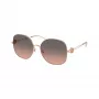 Tory Burch TY6112-3358G9 óculos de sol de mulher, armação Havana, lentes castanhas degradê, 56mm