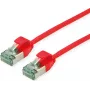 ROLINE RM cabo de rede U/FTP Cat.6A/Class EA SLIM vermelho 0,3m 21.45.3311