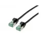 Cabo de patch ROLINE RM U/FTP Cat.6A/Class EA SLIM preto 3m - FTP (21.45.3356)