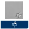 Guardanapos TORK Soft Dinner Advanced antracite 3 camadas 39 x 39,5 cm, 100 unidades (509401)