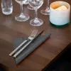 Guardanapos TORK Soft Dinner Advanced antracite 3 camadas 39 x 39,5 cm, 100 unidades (509401)