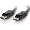 Cabo DisplayPort C2G de 10,0 m com bloqueio, ficha macho-ficha macho, 4K 60 Hz, preto 84405