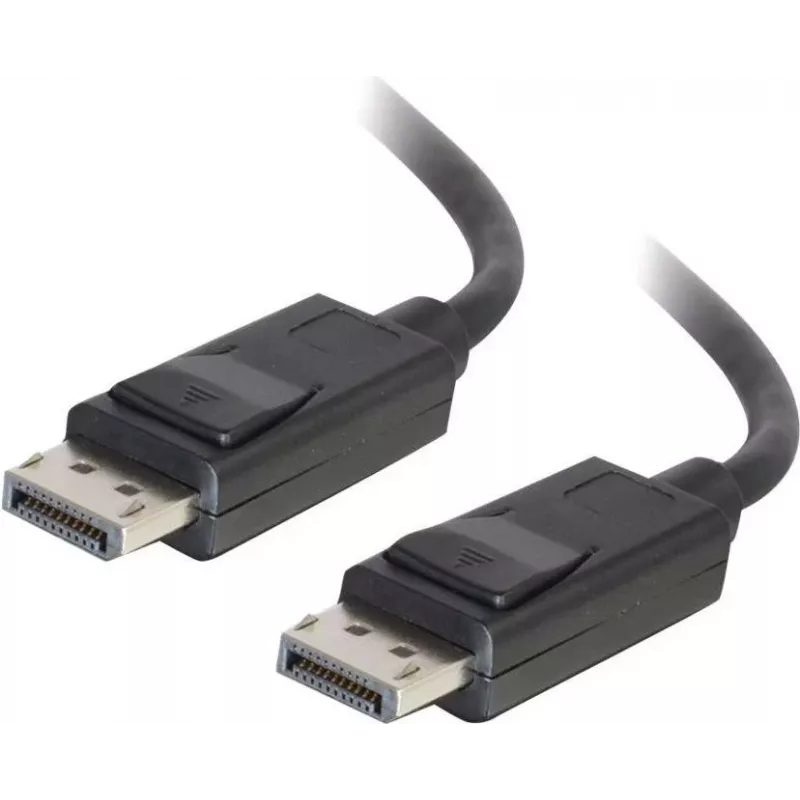Cabo DisplayPort C2G de 10,0 m com bloqueio, ficha macho-ficha macho, 4K 60 Hz, preto 84405