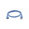 Cabo USB 3.2 Gen 1 Kramer C-USB3/MICROB, USB-A para Micro-USB B, 1,8 m, azul 96-02356006