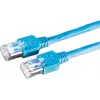 Cabo de rede SFTP Cat5e Dätwyler 21.05.8104 de 10 m, RJ-45 para RJ-45, sem halogéneos, azul